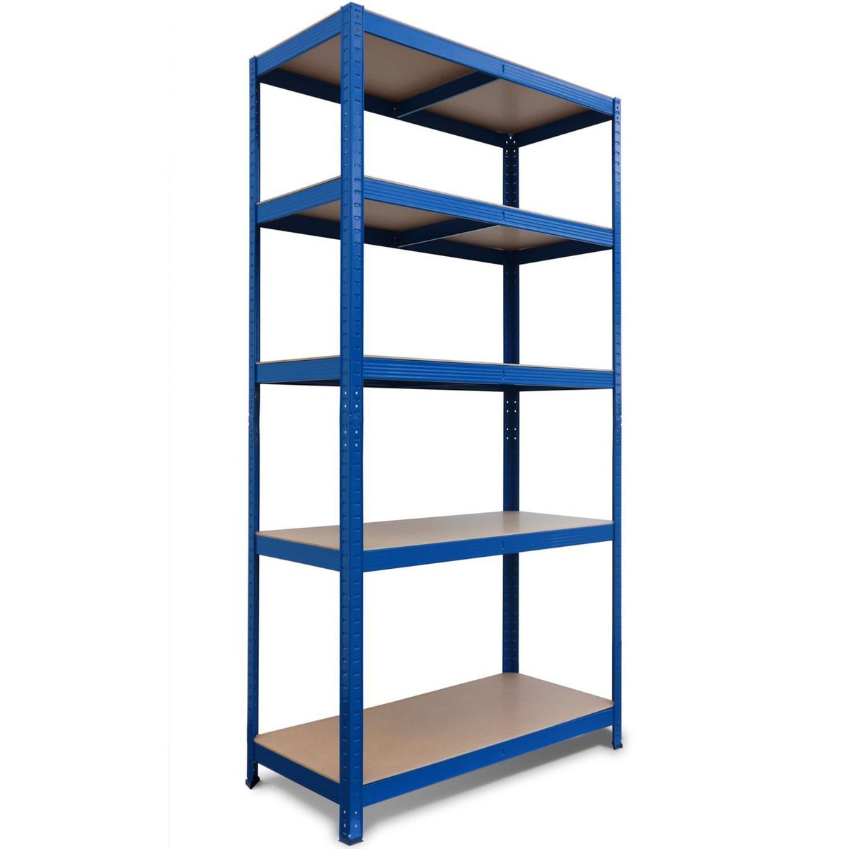 FIXSER - Estante metálico Fixser 5 Niveles 194x100x45 Stabil 220 kg Azul