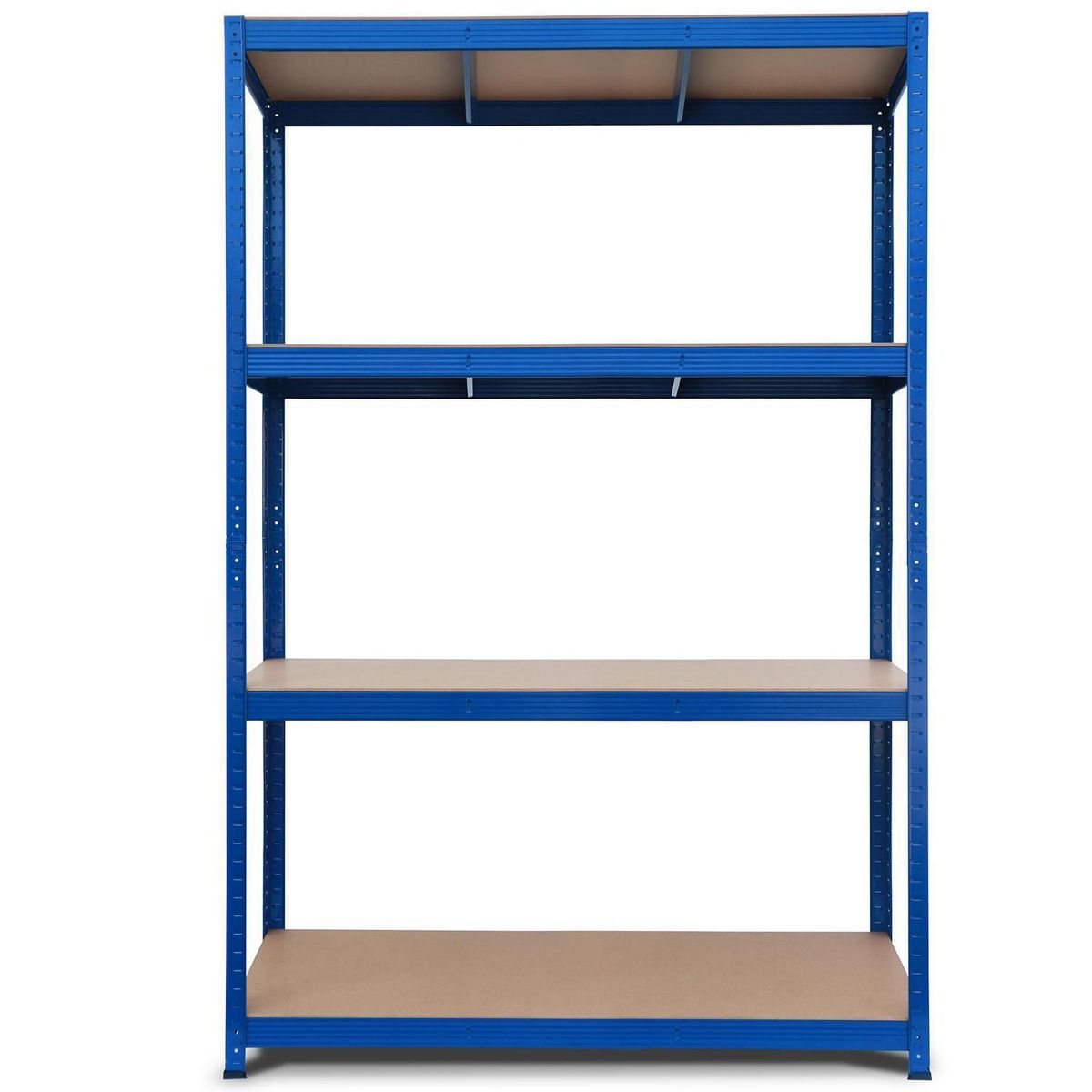 FIXSER - Estante Metal 4 Niveles 192x120x50cm 1200 kg Azul