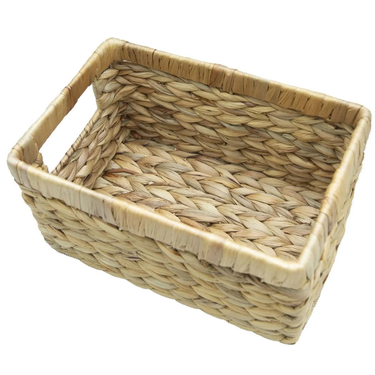 JUST HOME COLLECTION - Canasto Fibra Rect 34X25X20 L