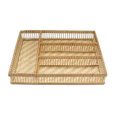 Organizador de Utensilios Natural 36X26X6CM
