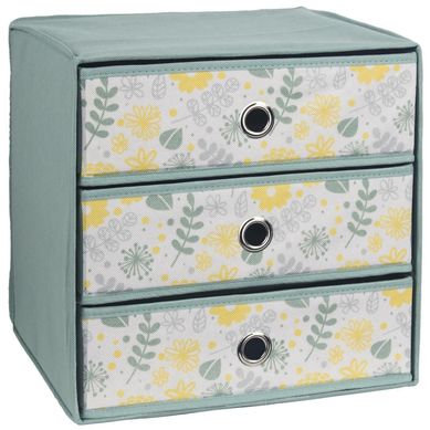 Cajonera 3 Cajones Tela 31.5X30X31.5