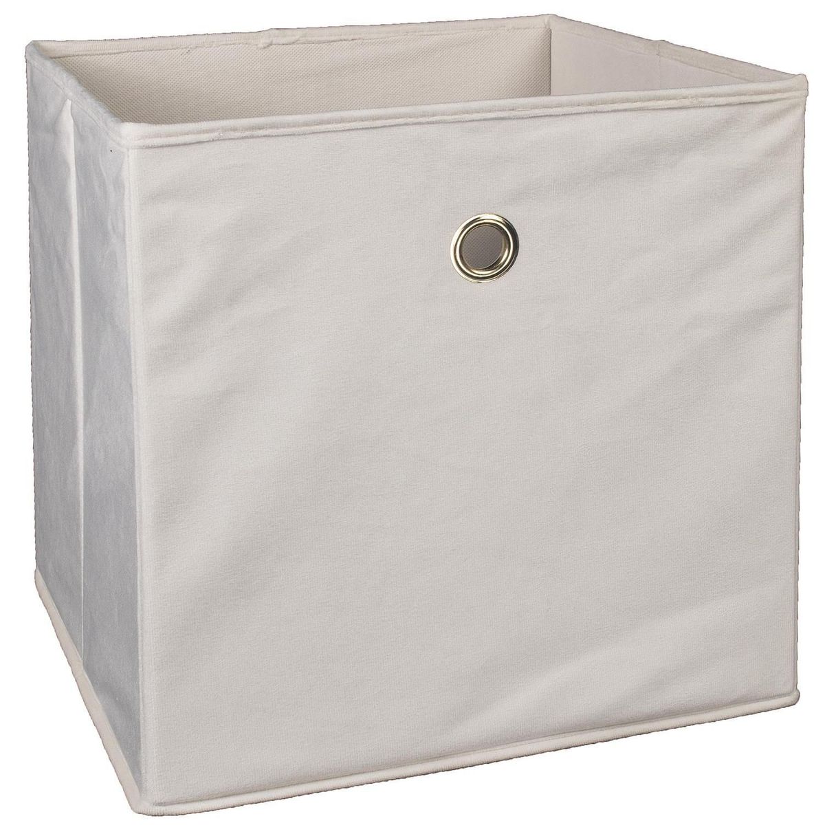JUST HOME COLLECTION - Caja de tela Gris 31x31x31cm