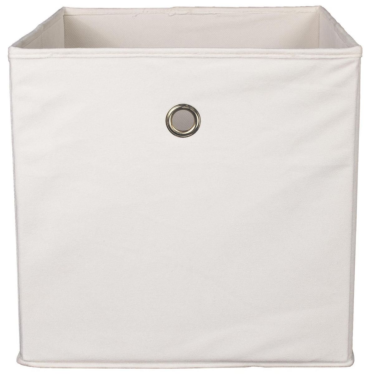 JUST HOME COLLECTION - Caja de tela Gris 31x31x31cm