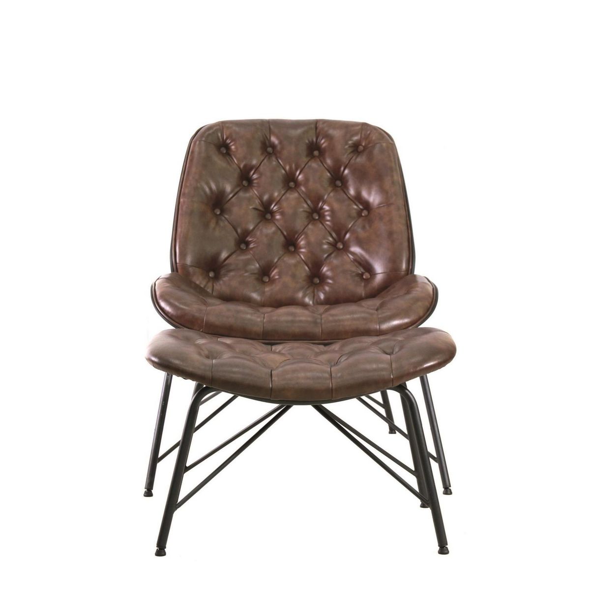 Sillón 1 cuerpo Crispín Ottoman, marca HOMY - Foto Principal
