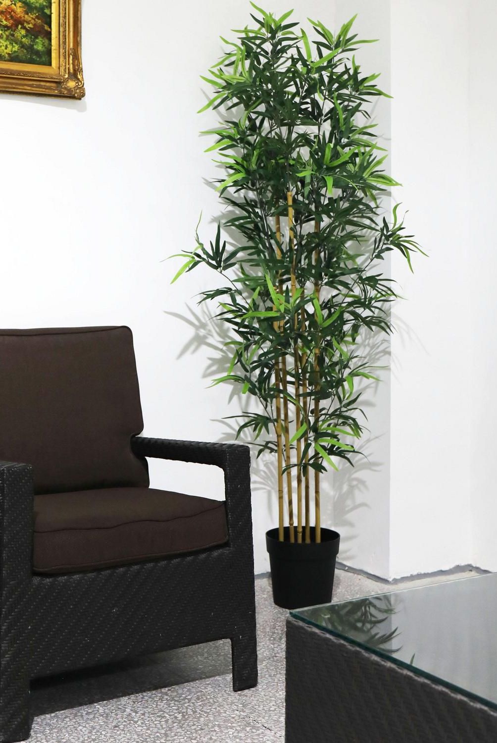JUST HOME COLLECTION - Planta Artificial Bamboo Verde 180cm