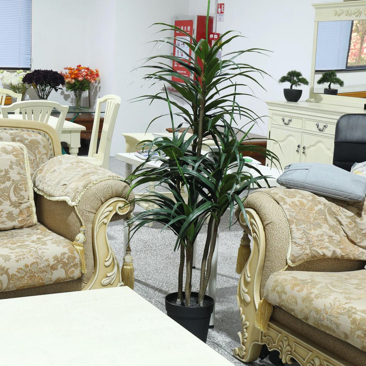 JUST HOME COLLECTION - Planta Artificial Palmera Verde 166cm