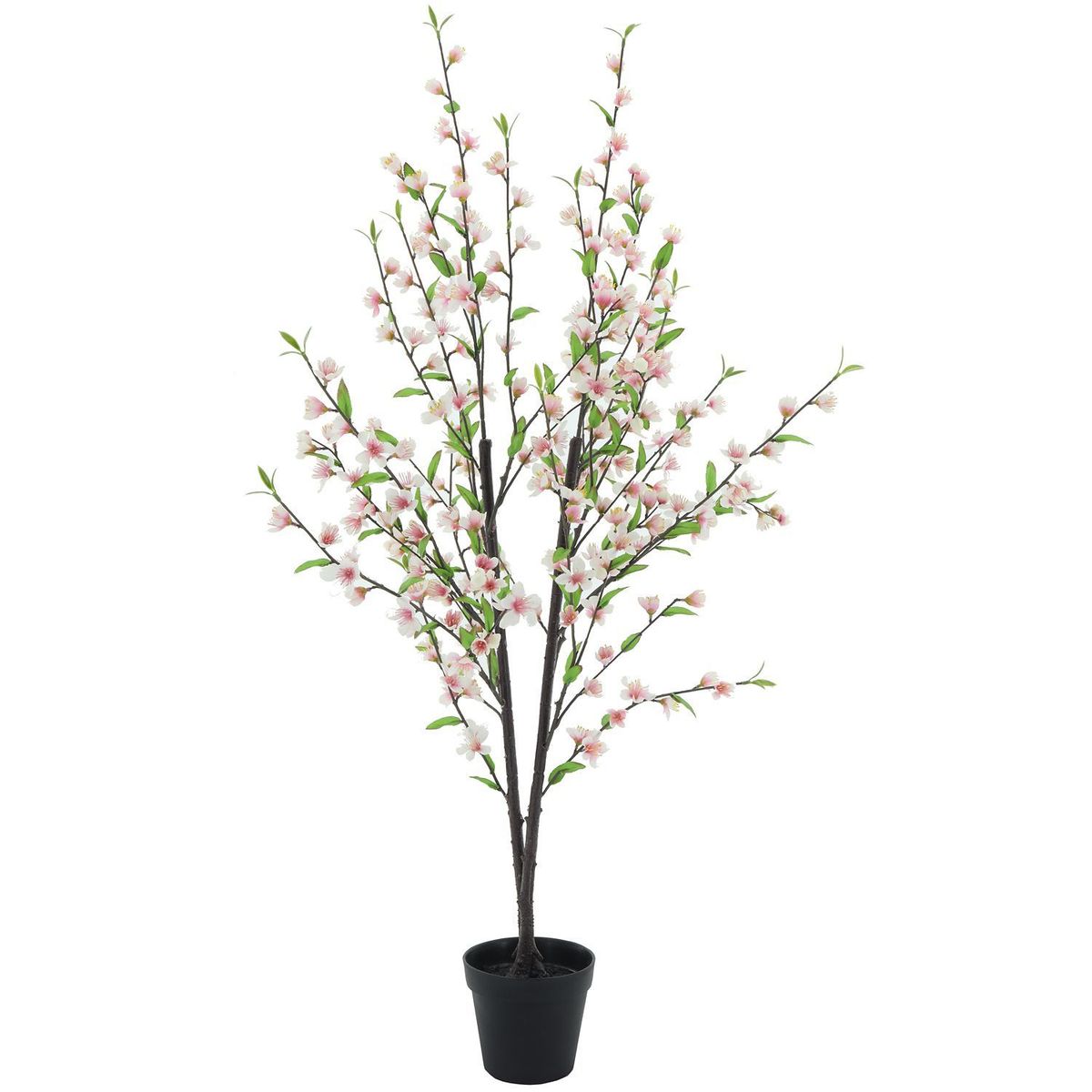 JUST HOME COLLECTION - Planta Artificial Flor Durazno Verde 129cm