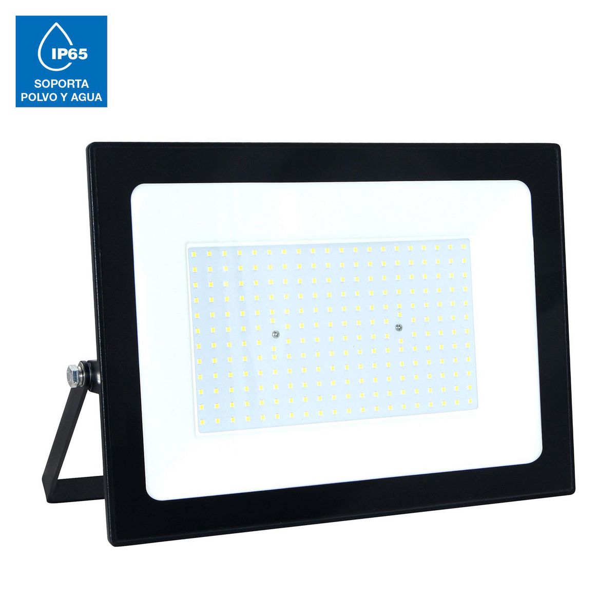 HALUX - Reflector 200W Luz Fría Negro Halux