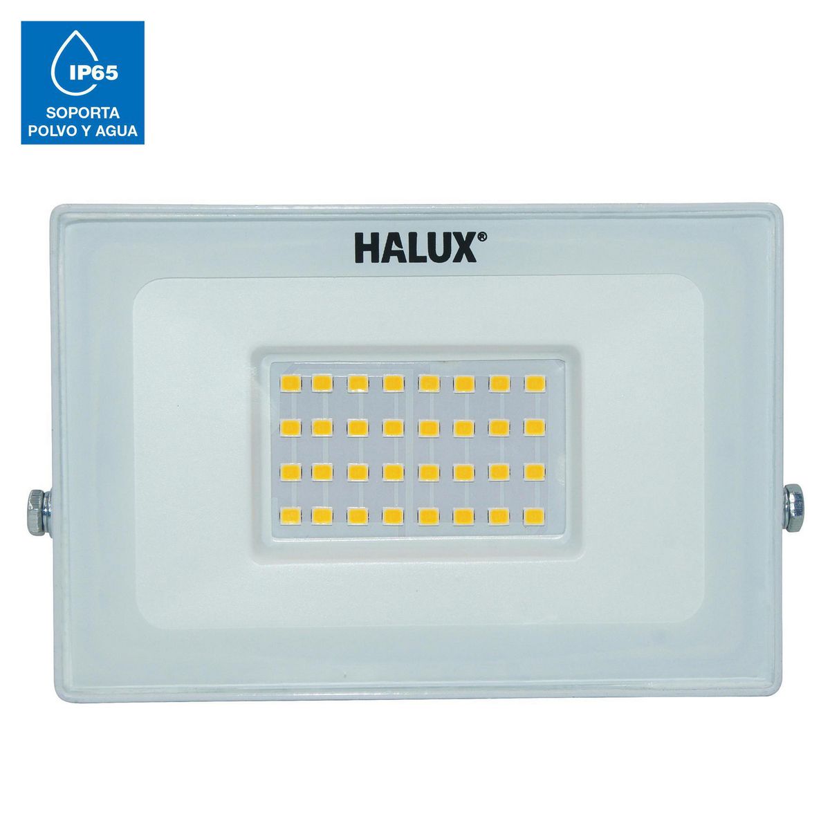 HALUX - Reflector Blanco 30W Luz Cálida Halux