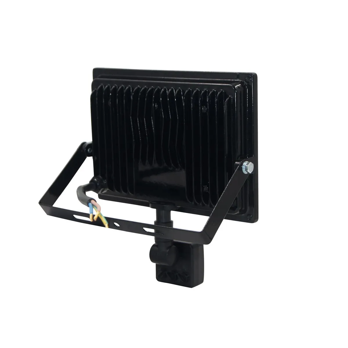 HALUX - Reflector Con Sensor Negro 100W Luz Fría Halux