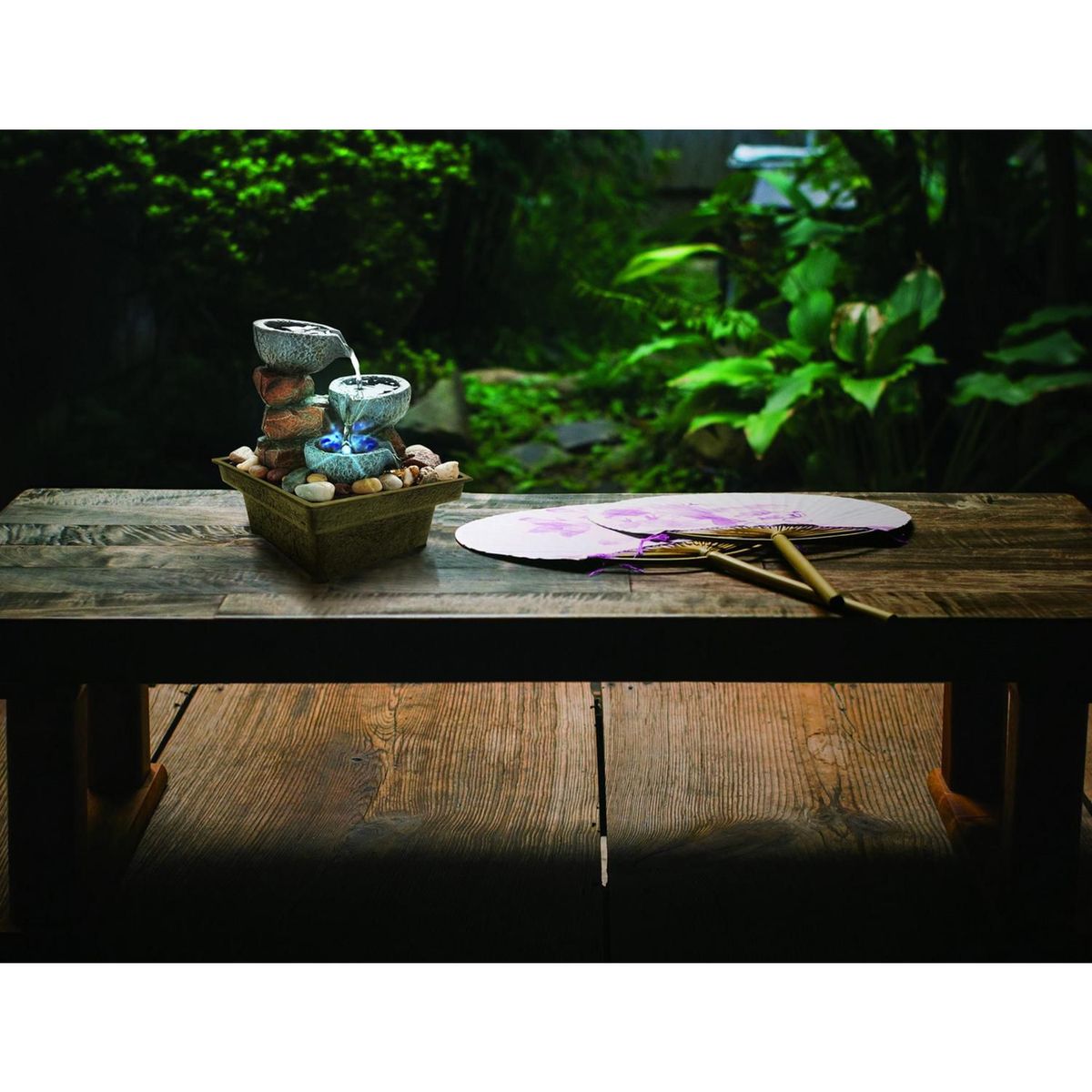 JUST HOME COLLECTION - Fuente de Agua Lisboa a Pilas 13.3x18.5x13.3cm