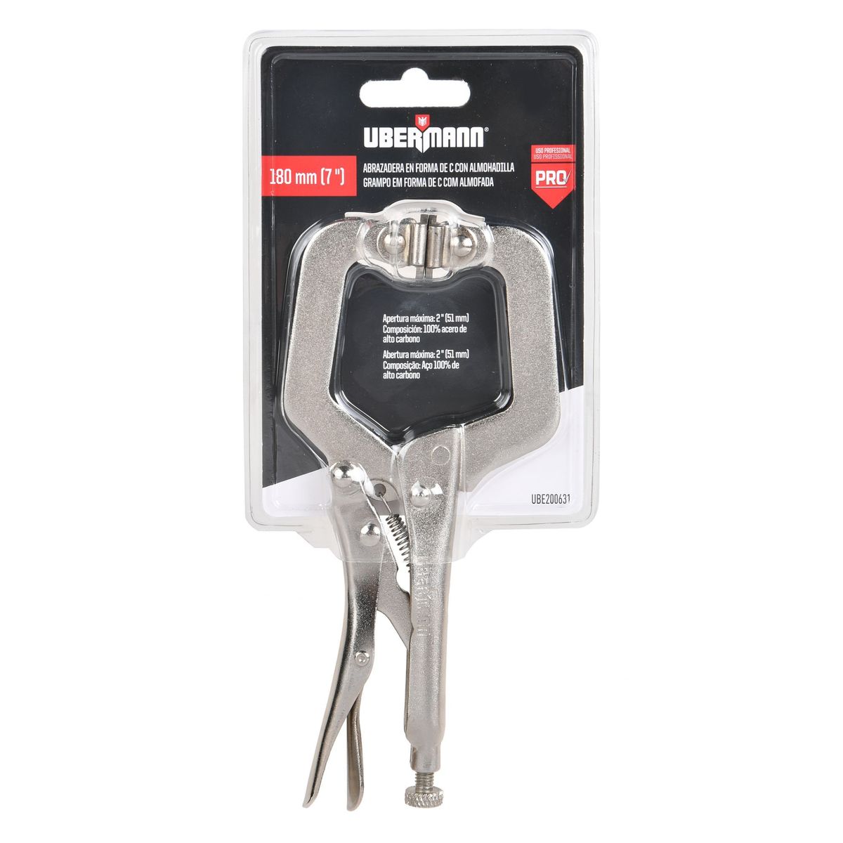 UBERMANN - Alicate Carpintero 7 Pulgadas
