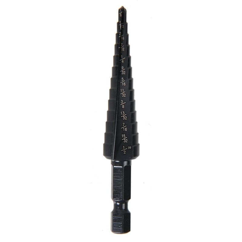 UBERMANN - Broca Escalonada Acero 1/8" 1/2" Ubermann