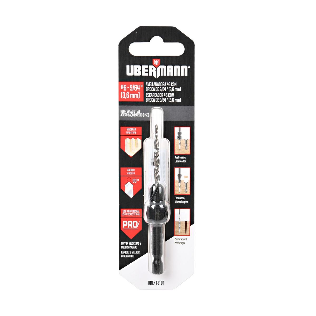 UBERMANN - Broca Avellanar 6-9/64" Ubermann