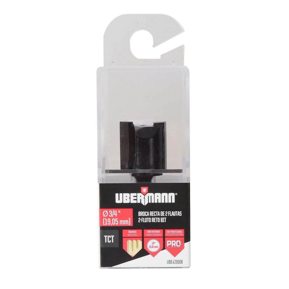 UBERMANN - Fresa Recta 3/4x25/32" Ubermann