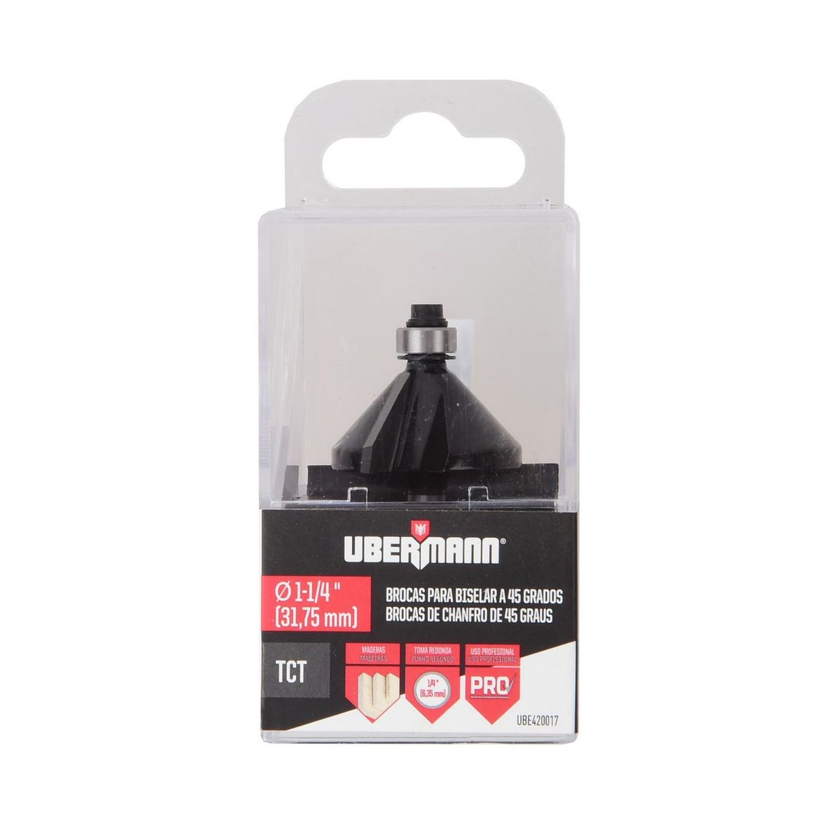 UBERMANN - Fresa Moldura Roma 1-1/4x1/2" Ubermann