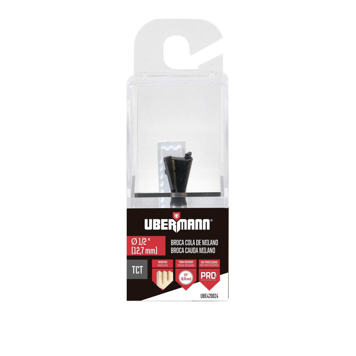 UBERMANN - Fresa Bisel 1/2x15/32" Ubermann