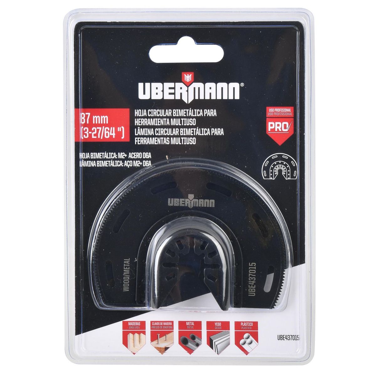 UBERMANN - Hoja corte 87 mm multiusos Ubermann