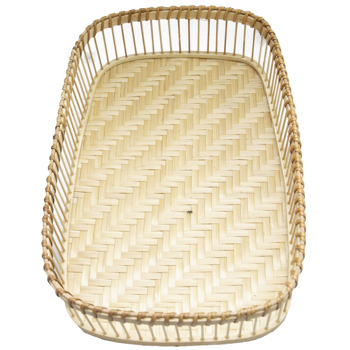 JUST HOME COLLECTION - Bandeja Rectangular Bambú 40x27cm