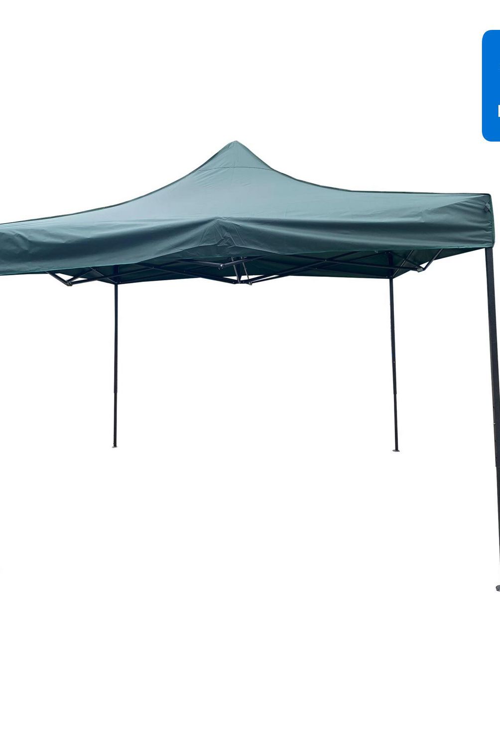 JUST HOME COLLECTION - Toldo Plegable 3x3m Protección UPF 50+ Verde