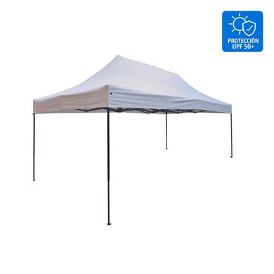 Toldo Plegable Blanco 3x4.5m