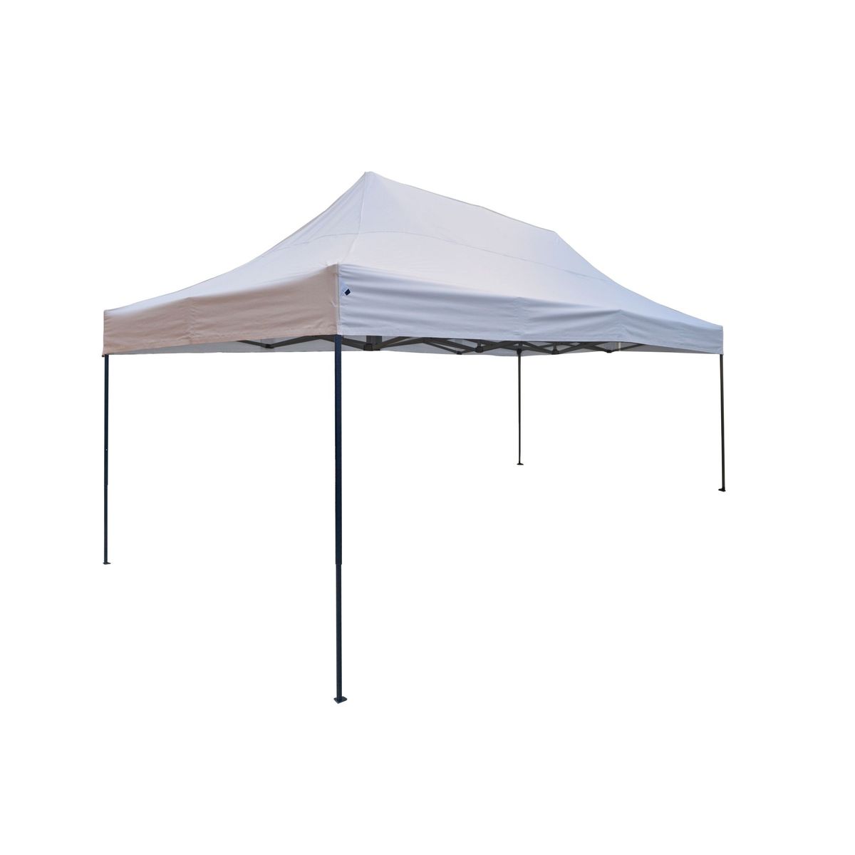 JUST HOME COLLECTION - Toldo Plegable 3x4,5m Protección UPF 50+ Blanco