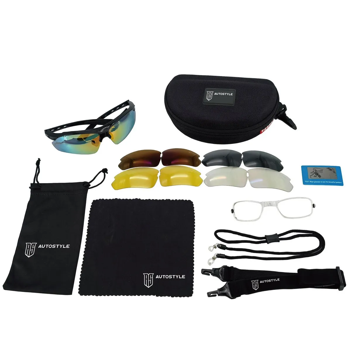 AUTOSTYLE - Lentes Intercamb Depor 400Uv