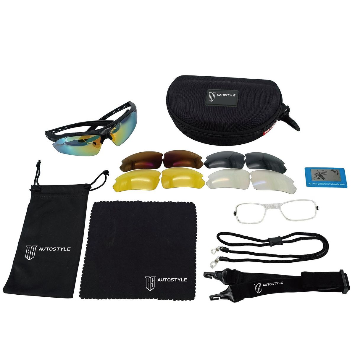 AUTOSTYLE - Lentes Intercamb Depor 400Uv