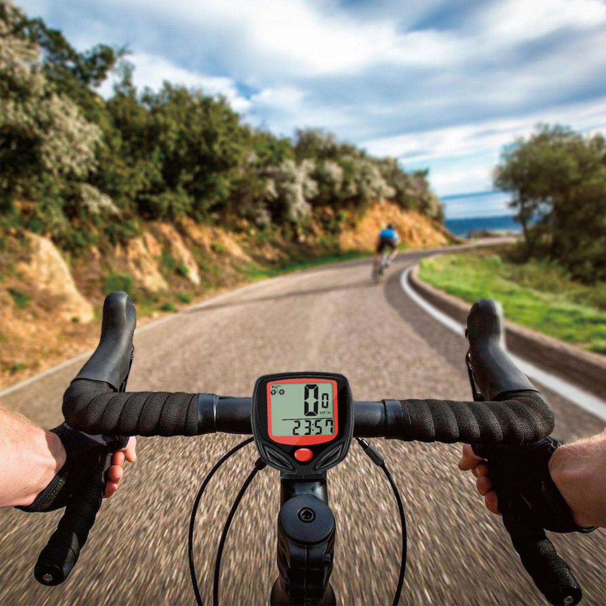 AUTOSTYLE - Ciclo Computador para Bicicleta