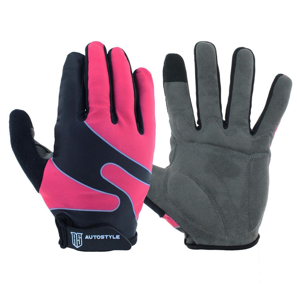 AUTOSTYLE - Guantes para Mujer Talla M Fucsia
