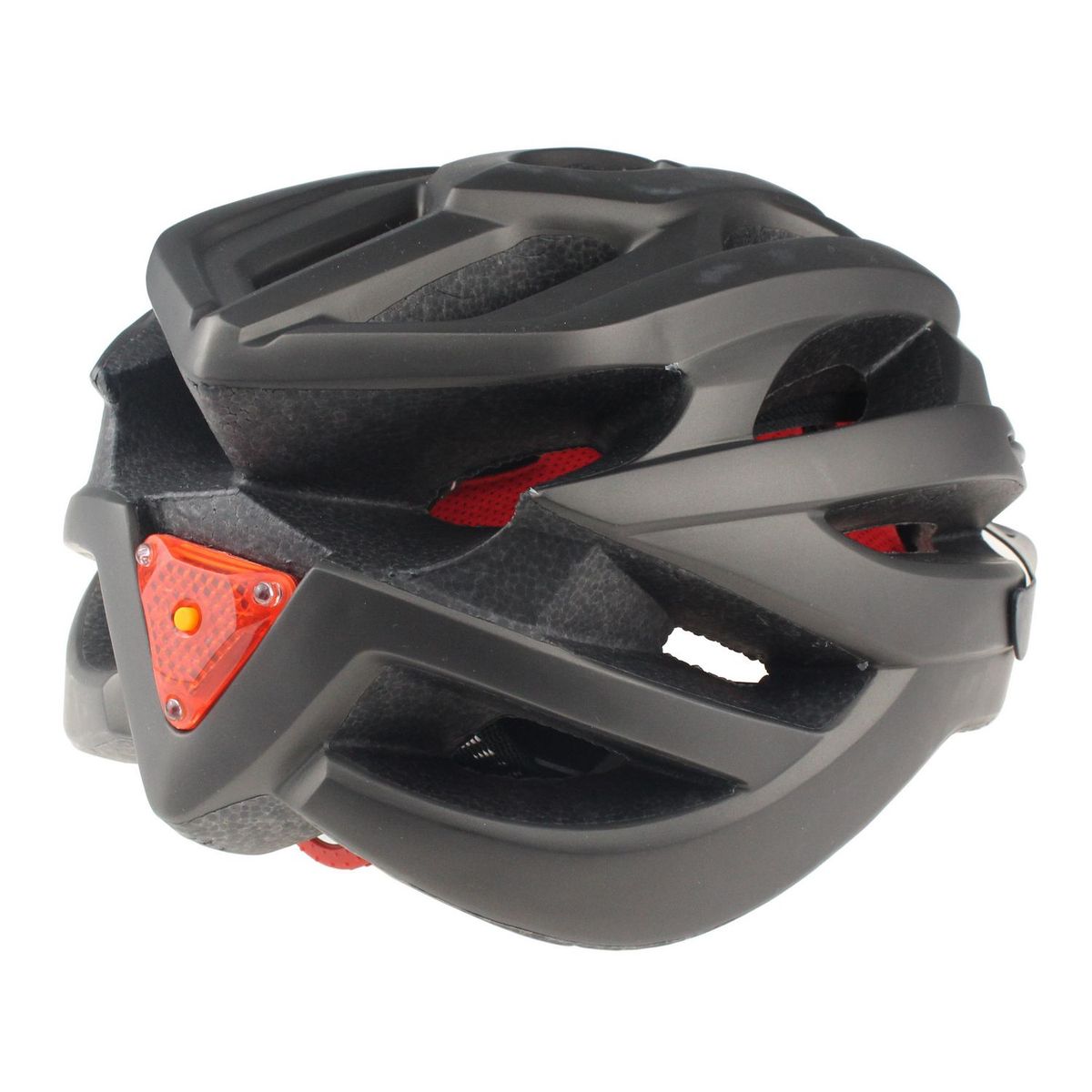 AUTOSTYLE - Casco Negro Biciclet M con Luz