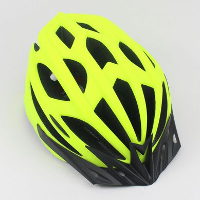 Casco Amarillo Bicic  M con Luz