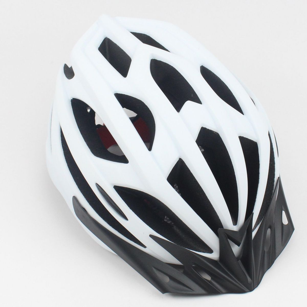AUTOSTYLE - Casco Blanco Bicicle M con Luz