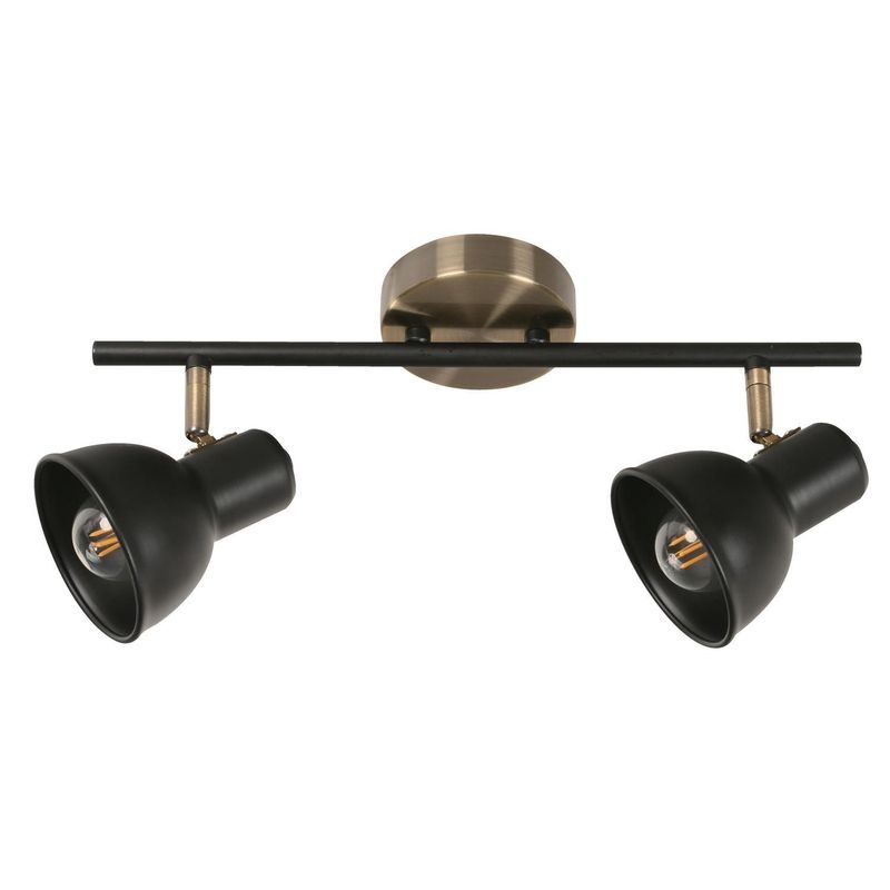 GENERAL LIGHTING - Barra Izan Negro 2L E14