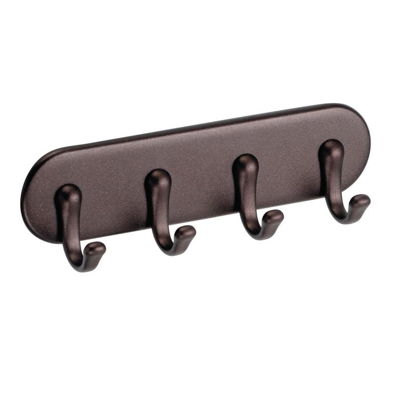 IDESIGN - Colgador 4 Ganchos Llave Negro