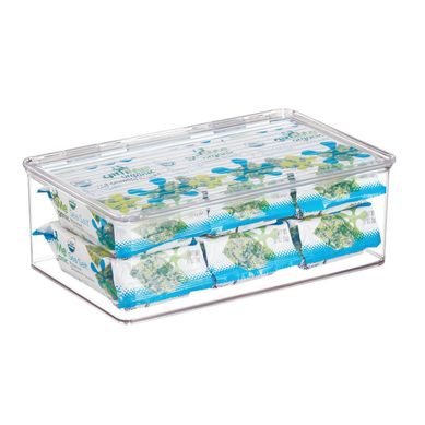 Caja Transparente Apilable 7.1X10X3.7