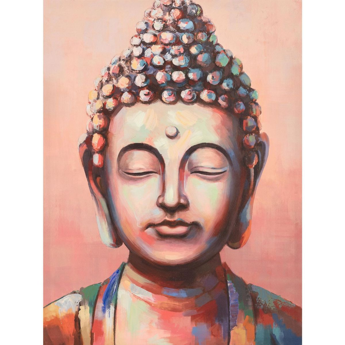HOMY - Canvas Buda Cara 80x60cm
