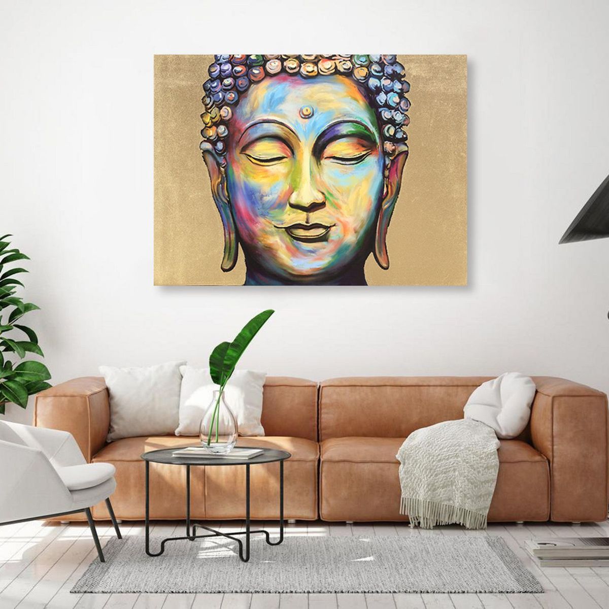 Canvas Buda Centro 80x60cm, marca HOMY - Foto 2