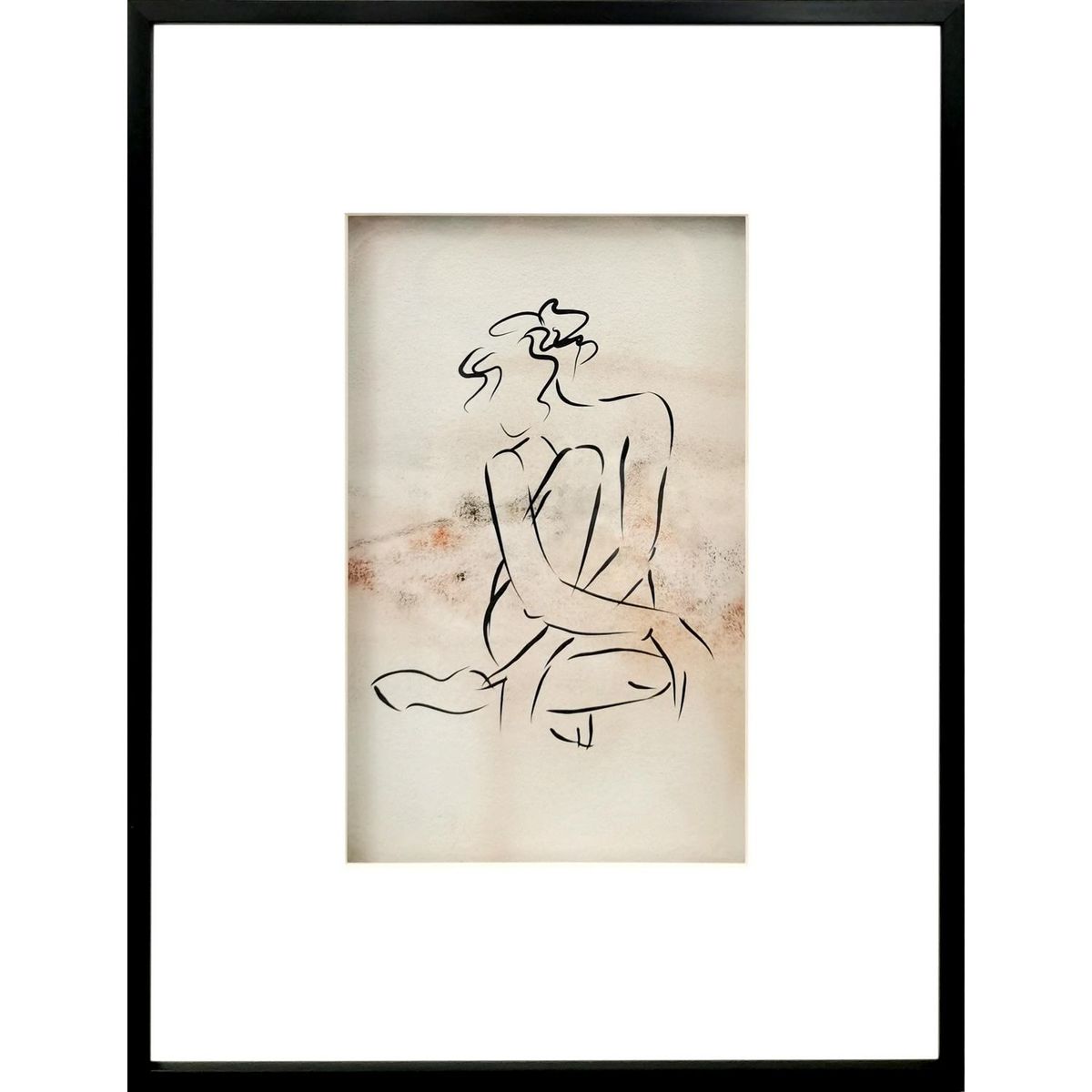HOMY - Cuadro Rectangular Woman1 33x43cm