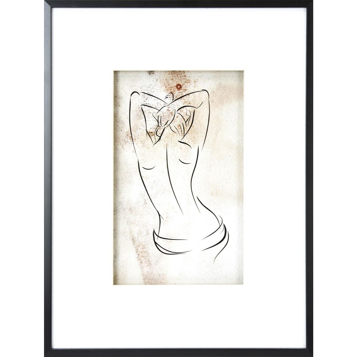 HOMY - Cuadro Rectangular Woman2 33x43cm