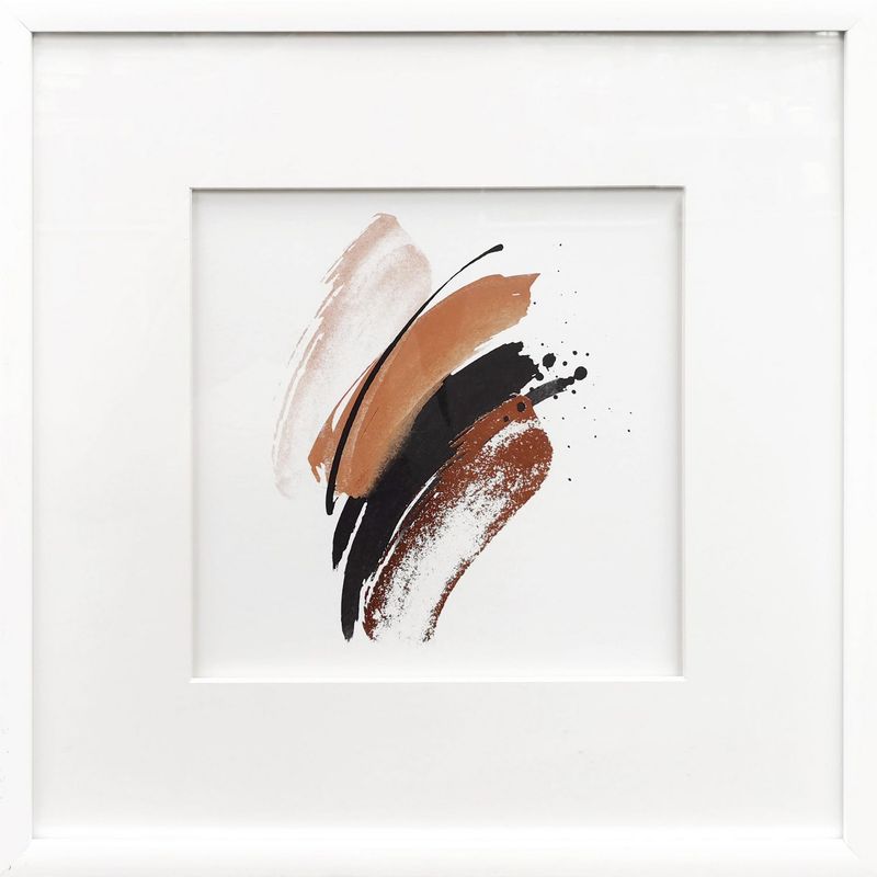 HOMY - Cuadro Cuadrado Brush ABS1 53x53cm