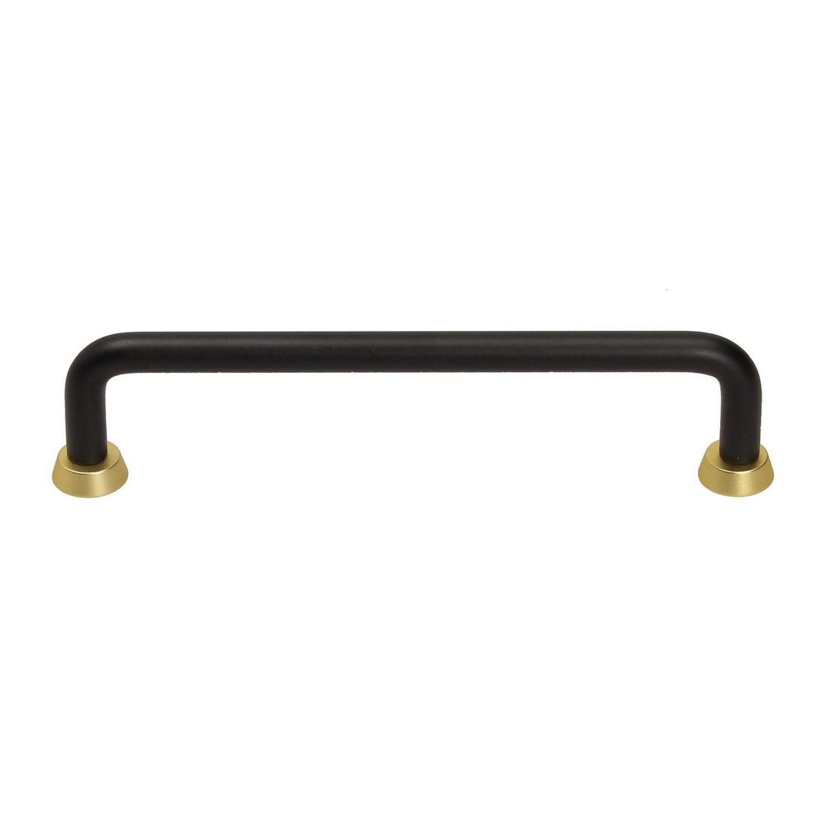 FIXSER - Jalador de Asa Acero Negro Oro Mate US18 128 mm