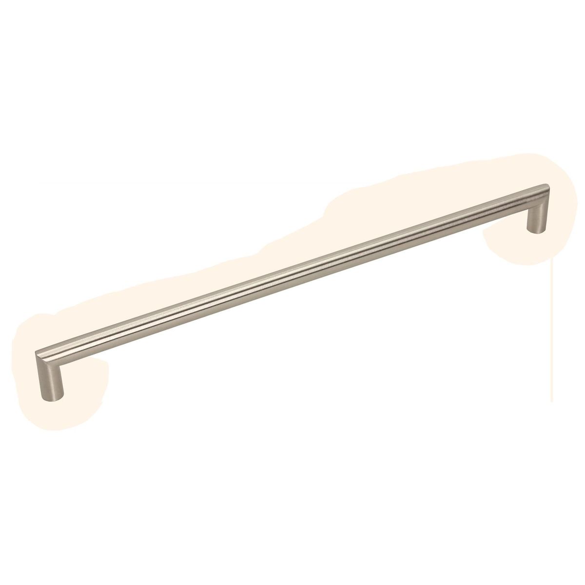 FIXSER - Jalador de Asa Níquel Cepillado UU69 320 mm