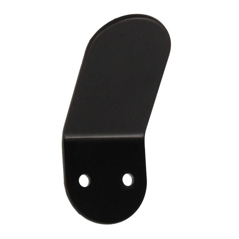 FIXSER - Colgador Gancho Acero Negro Mate WS05 65 mm.