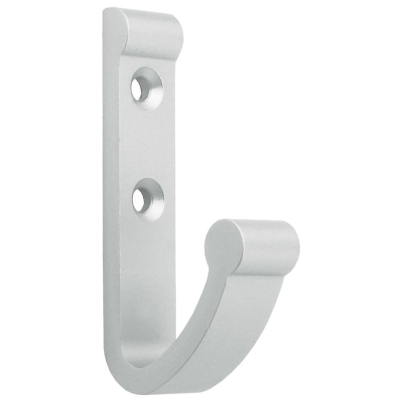 FIXSER - Colgador Gancho Aluminio Mate WA03 70 mm.