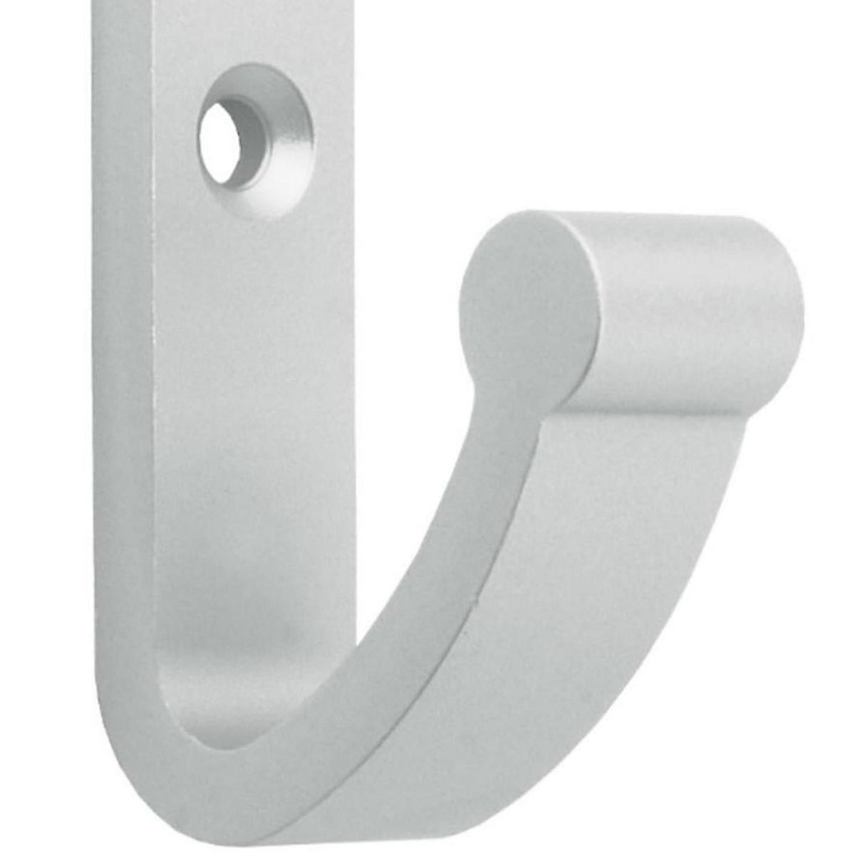 GAMET - Colgador Gancho Aluminio Mate WA03 70 mm.