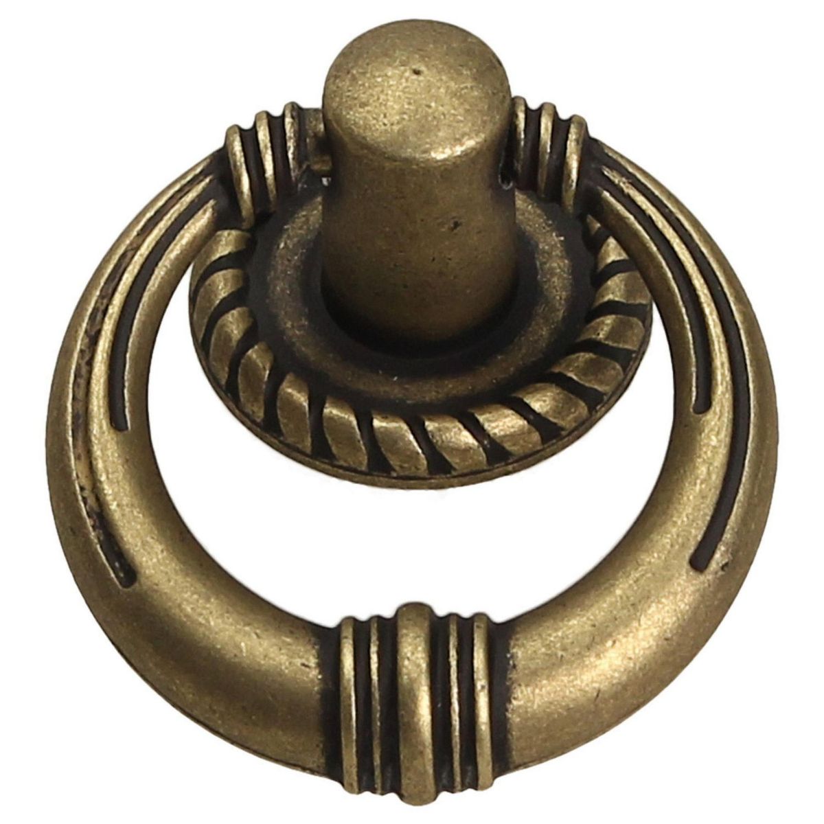 FIXSER - Tirador de Pendulo ZAMAK Cuero Viejo KR33 35 mm.