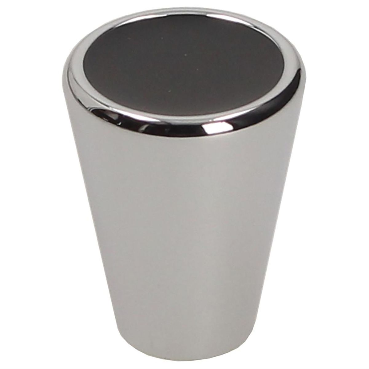 Jalador de Perilla Zamak Negro Brillo GU08 20 mm, marca FIXSER - Foto Principal