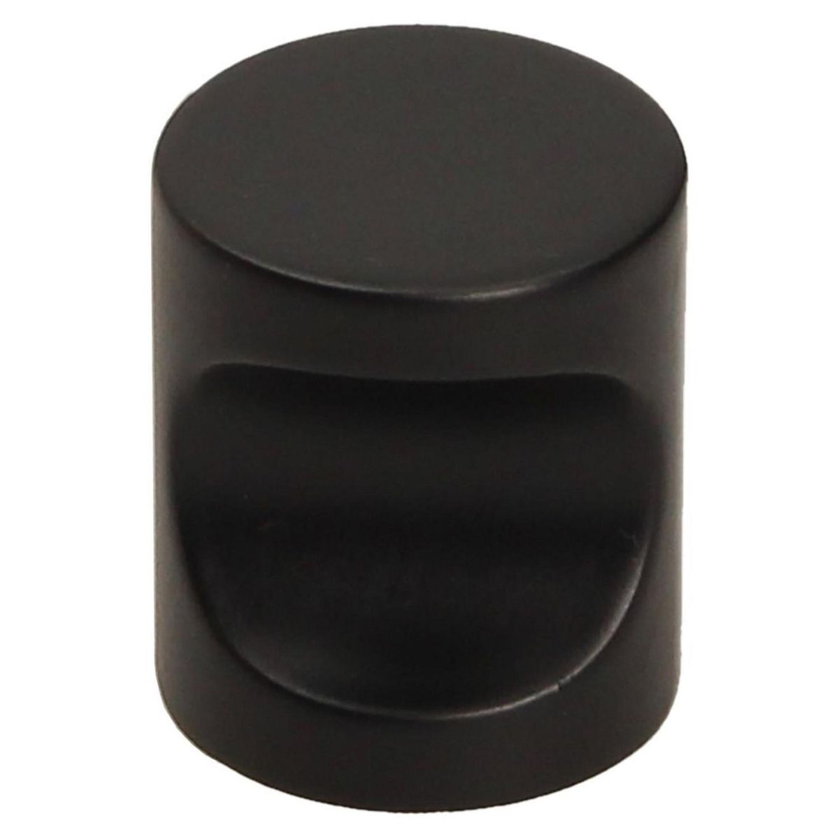 FIXSER - Jalador de Perilla Zamak Negro Mate GU04 20 mm