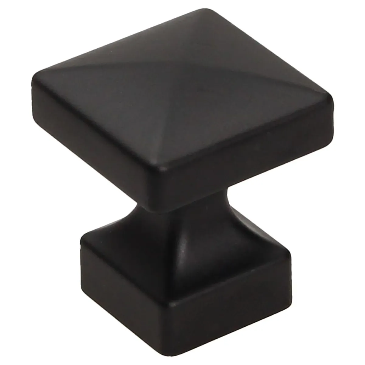 FIXSER - Jalador de Perilla Zamak Negro Mate GR47 25 mm